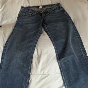 Banana Republic Men's Relaxed Jeans - Dark Blue